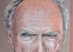 Schilderij Clint Eastwood, Huis en Inrichting, Ophalen of Verzenden, Zo goed als nieuw, Schilderij