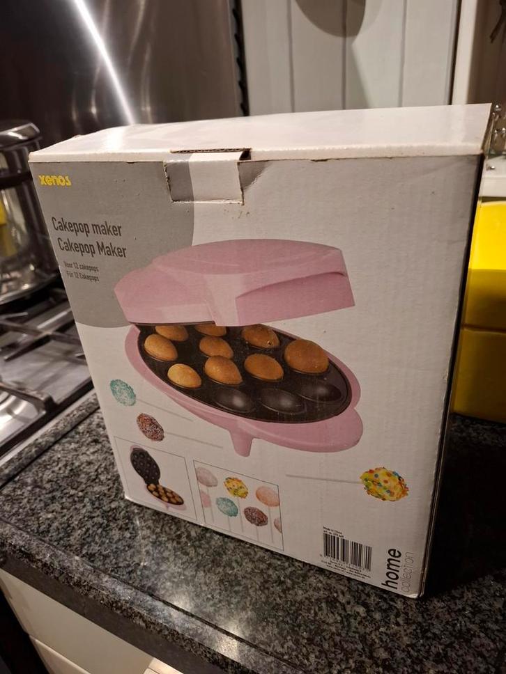 Cake Pop Maker - Bestron, Witgoed en Apparatuur, Wafelijzers, Gebruikt, Uitneembare platen, Ophalen of Verzenden