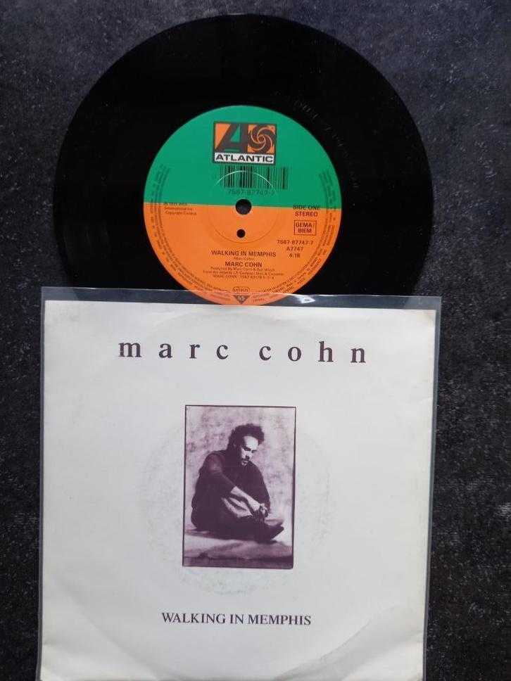 Marc Cohn - Walking in Memphis 1991, Cd's en Dvd's, Vinyl Singles, Gebruikt, Single, Pop, 7 inch, Ophalen of Verzenden