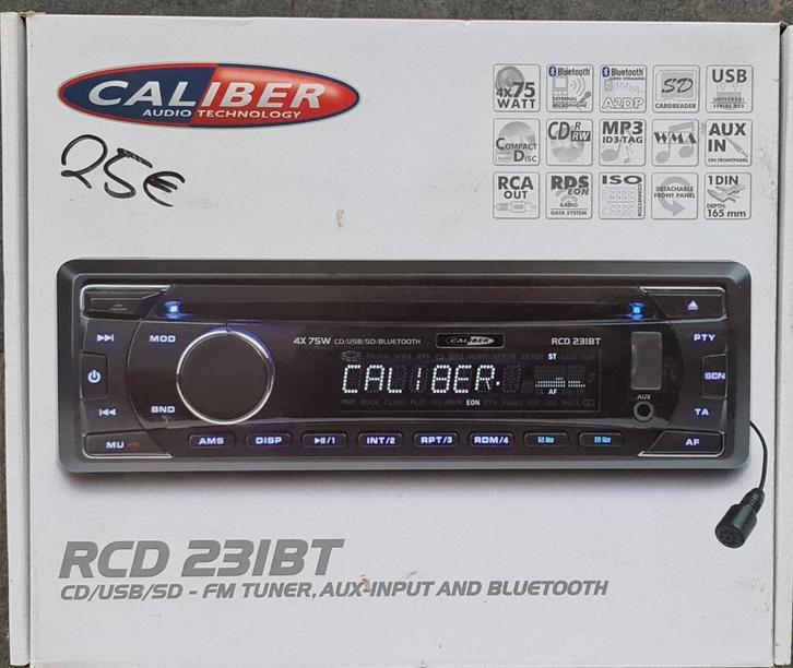 Caliber RCD231BT autoradio. , Auto diversen, Autoradio's, Nieuw, Ophalen of Verzenden