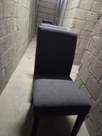 4 Grijze Eetkamerstoelen, Ophalen, Gebruikt, Vier, Modern