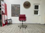 Vitra | Eames | EA117 | Rood leer | Chroom, -, -, Ophalen of Verzenden, Zo goed als nieuw