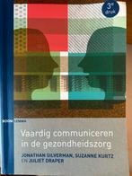 Vaardig communiceren in de gezondheidszorg, Ophalen of Verzenden, Zo goed als nieuw, Jonathan Silverman; Suzanne Kurtz; Juliet Draper