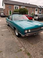 Ford Galaxie 500 USA, Auto's, Automaat, Achterwielaandrijving, Blauw, Leder en Stof