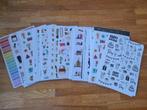 Stickers, knutselen, Bulletjournal, scrapbook, Ophalen, Zo goed als nieuw, Meerdere stickers