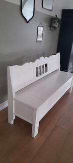 Klepbank/Eettafelbank met Opbergruimte, Huis en Inrichting, Banken | Bankstellen, Ophalen, Gebruikt, Minder dan 75 cm, 150 tot 200 cm