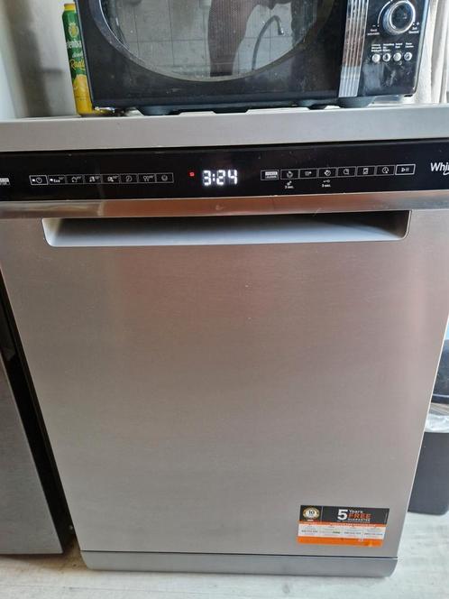 Vaatwasser Whirlpool W7F HS41 X Maxi space vrijstaand, Witgoed en Apparatuur, Vaatwasmachines, Zo goed als nieuw, Vrijstaand, 85 tot 90 cm