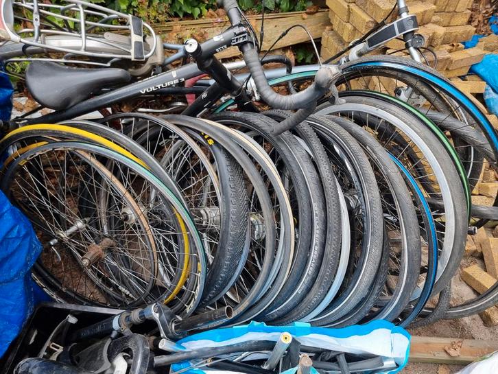 Fiets onderdelen - Diverse merken, Fietsen en Brommers, Fietsonderdelen, Gebruikt, Algemeen, Wiel, Ophalen