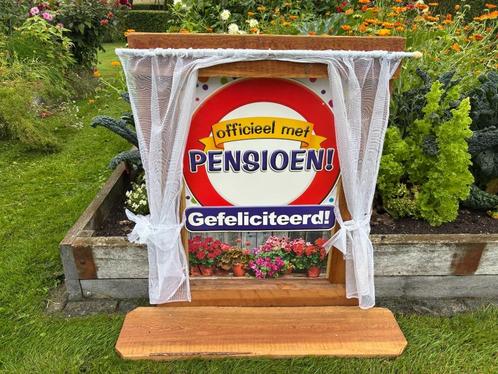 Abraham en Sarah, en met Pensioen, Hobby en Vrije tijd, Feestartikelen | Verhuur, Zo goed als nieuw, Abraham of Sarah, Ophalen
