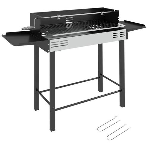 Houtskoolgrill BBQ-Grill, verstelbaar rooster, Tuin en Terras, Houtskoolbarbecues, Nieuw, Ophalen of Verzenden