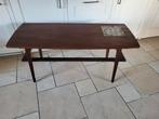 Vintage van teeffelen salontafel met tegeltjes, Ophalen, Gebruikt, 100 tot 150 cm, 50 tot 100 cm
