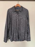 Glitter blouse - Maat L, Kleding | Dames, Blouses en Tunieken, Maat 42/44 (L), Ophalen of Verzenden, Grijs, Onbekend