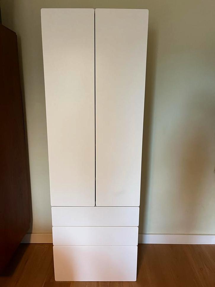 Smastad/Platsa Kinderkledingkast Wit, Huis en Inrichting, Kasten | Kledingkasten, Zo goed als nieuw, 150 tot 200 cm, 50 tot 100 cm