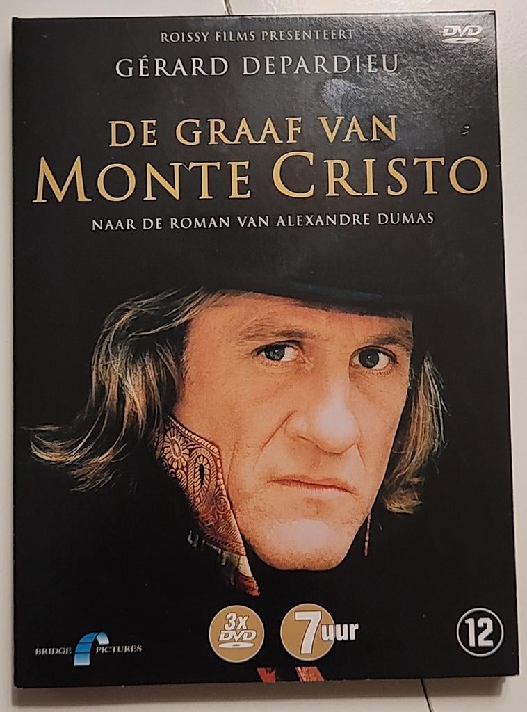 De Graaf van Monte Cristo DVD Boxset, Cd's en Dvd's, Dvd's | Drama, Zo goed als nieuw, Historisch of Kostuumdrama, Boxset, Vanaf 12 jaar