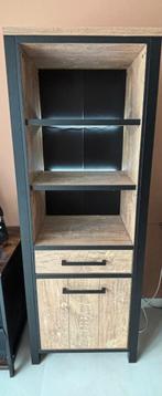 Industrieel houten kast met licht, Huis en Inrichting, Kasten | Kledingkasten, Ophalen, Overige materialen, 50 tot 100 cm, Zo goed als nieuw