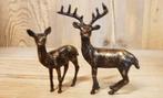 Setje HERTJES / bronzen beeld