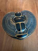 Egyptisch Sieradendoosje Scarabee, Ophalen of Verzenden