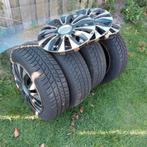 set 4x 15" velgen PSA met 185/60/R15 winterbanden., Ophalen of Verzenden, Gebruikt
