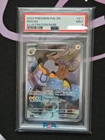 Pokemon Raichu 211/193 Paldea Evolved PSA 9 MINT, Ophalen of Verzenden, Zo goed als nieuw, Losse kaart, Foil