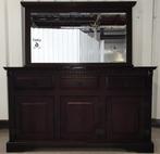 Koloniale dressoir met spiegel. Het kan geleverd worden., Huis en Inrichting, Ophalen, Gebruikt, 150 tot 200 cm, 3 of 4 laden