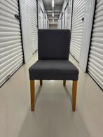 8 Grijze Eetkamerstoelen - Stof, Antiek en Kunst, Antiek | Meubels | Stoelen en Banken, Ophalen