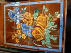 Art deco tegel tableau, Antiek en Kunst, Antiek | Wandborden en Tegels, Ophalen of Verzenden