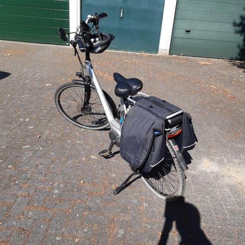 Elektrische Stella fiets – “Arturo” grijs-zwart, extra lage, Fietsen en Brommers, Elektrische fietsen, Zo goed als nieuw, Overige merken