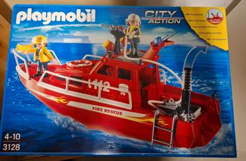 Playmobil City Action brandweerboot beschikbaar voor biedingen