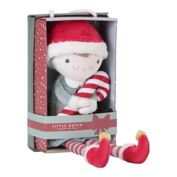  Little Dutch Knuffelpop Kerst Jim – 35 cm - Nieuw beschikbaar voor biedingen