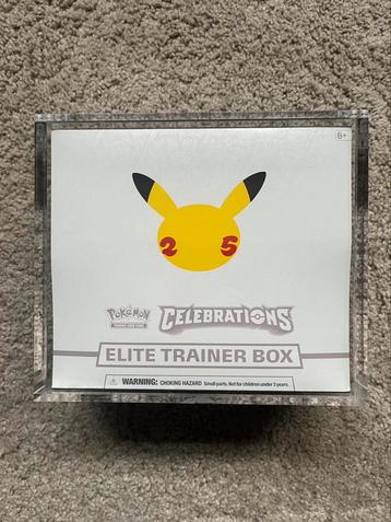 Pokemon Celebrations Elite Trainer Box  beschikbaar voor biedingen