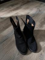 Z.g.a.n. zwart suede dameslaarzen van Shabbies, maat 41, Shabbies Amsterdam, Zwart, Lage of Enkellaarzen, Ophalen of Verzenden