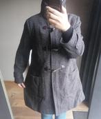 Bruine winter jas gekorreld met muts, rits capouchon XL, Kleding | Dames, Bruin, Verzenden, Maat 46/48 (XL) of groter, Nieuw