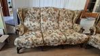 Vintage bankstel en fauteuil, Huis en Inrichting, Banken | Bankstellen, Ophalen, Gebruikt, 75 tot 100 cm