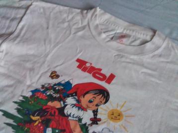 T-shirt Tirol meisje maat 128/134 zgan beschikbaar voor biedingen