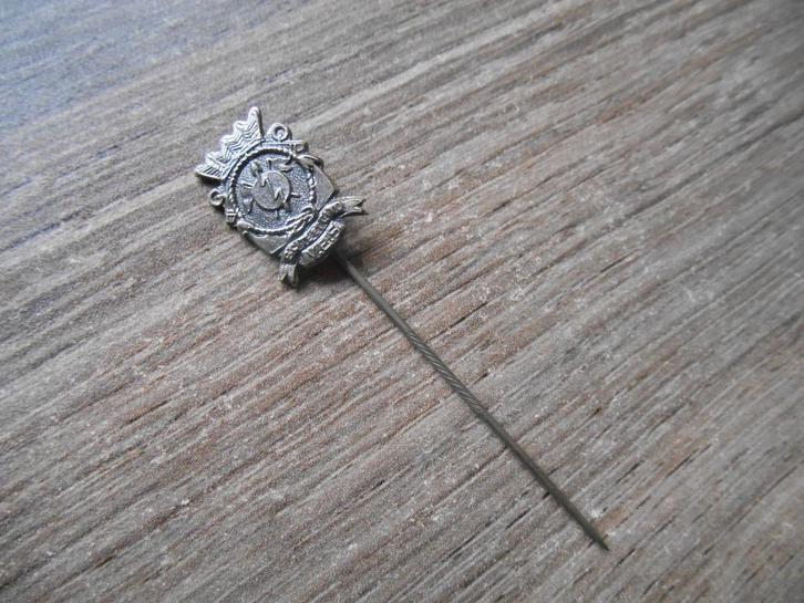 Marine Scite et Cito VBS insigne zilverkleurig LEZEN, Verzamelen, Militaria | Algemeen, Marine, Overige typen, Nederland, Ophalen of Verzenden