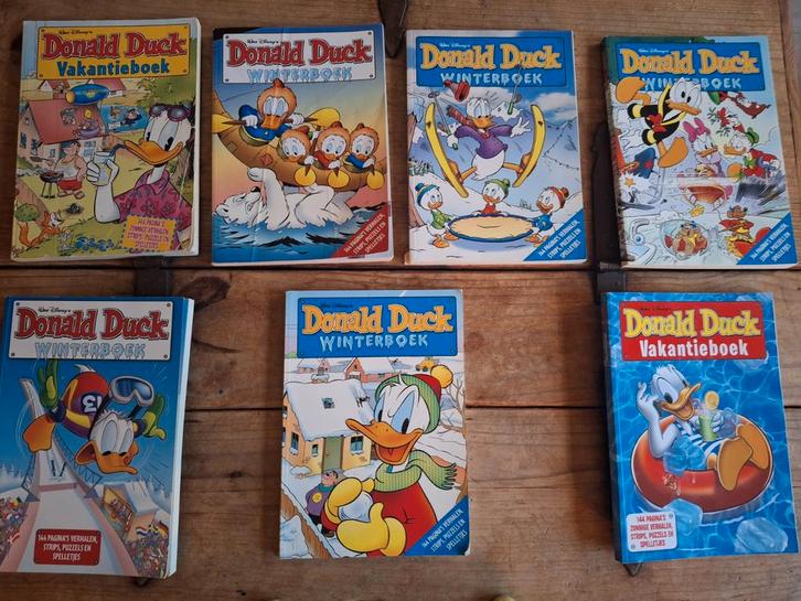 Donald Duck Vakantieboeken - Diverse edities, Boeken, Stripboeken, Gelezen, Meerdere stripboeken, Ophalen of Verzenden