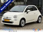 Fiat 500 1.0 Hybrid Cabrio Clima/Cruise/Navi/Leer/LM-Velgen, Auto's, Fiat, Gebruikt, Euro 6, Cabriolet, 4 stoelen