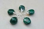 Malachiet hangertjes, Nieuw, Ophalen of Verzenden, Nvt, Nvt