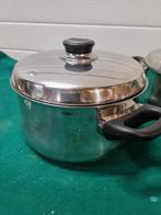 Kookpannen bk drie stuks met deksel, Ophalen of Verzenden, 'T Olde Gre-j, Info@toldegrej.nl, Endepoelstraat 20f Didam
