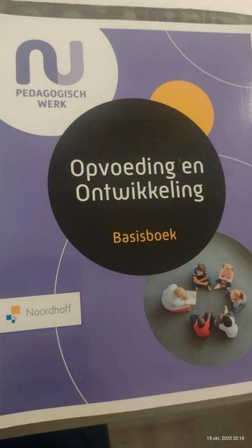 Set studieboeken MBO 4 pedagogisch werk / Noordhoff uitg. beschikbaar voor biedingen