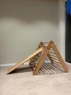 Montessori Klimrek met Glijbaan / Klimwand, Kinderen en Baby's, Speelgoed | Houten speelgoed, Ophalen, Zo goed als nieuw, Meubelstuk of Keukentje