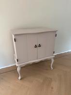Retro kastje met unieke klapdeurtjes | Taupe | 75x42x83 cm, Huis en Inrichting, Ophalen, Gebruikt, 50 tot 100 cm, Frans Brocant / vintage