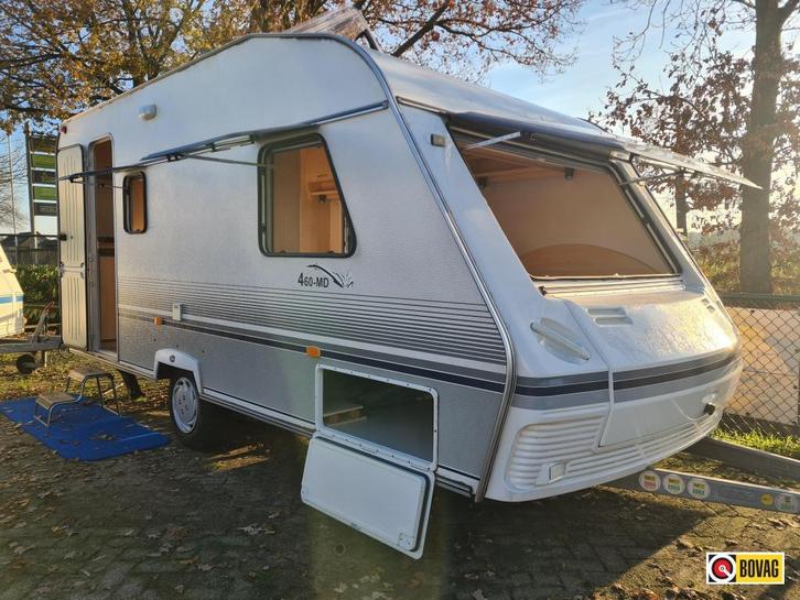 BEIJERLAND VITESSE 460 MD / BJ 2000 / VOORTENT, Caravans en Kamperen, Caravans, Bedrijf, 750 - 1000 kg, Overige, Beyerland, Dwarsbed