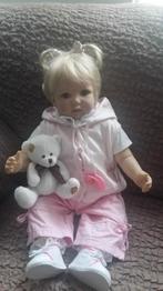 Prachtige babypop van Doris Stannat  62 cm, Ophalen of Verzenden, Zo goed als nieuw, Pop, Levensecht of Reborn