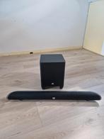 JBL SB250 Soundbar met Subwoofer, Ophalen of Verzenden, Met externe subwoofer, Gebruikt