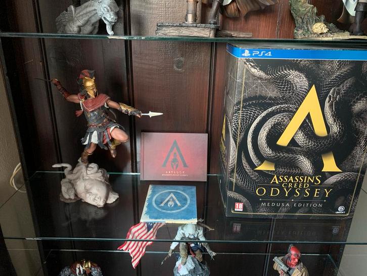 Assassin's Creed Odyssey medusa Collector's Edition, Verzamelen, Poppetjes en Figuurtjes, Zo goed als nieuw, Ophalen of Verzenden