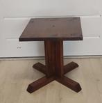 Bijzettafel, Ophalen, Rond, Hout, Minder dan 55 cm