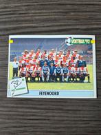 Panini voetbal 92 team Feyenoord nr. 222, Ophalen of Verzenden, Zo goed als nieuw, Feyenoord, Poster, Plaatje of Sticker