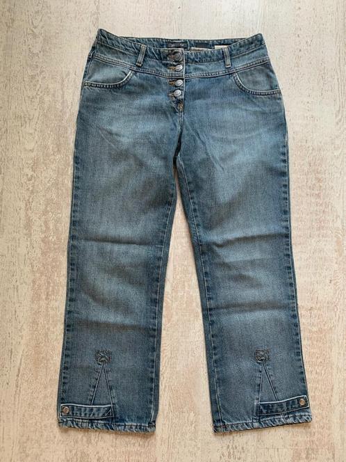 Driekwart knie capri jeans van Street One maat 34 XS (27), Kleding | Dames, Spijkerbroeken en Jeans, Gedragen, W27 (confectie 34) of kleiner