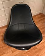Ikea Tirup fauteuil / draaistoel - Egg Shaped Chair zwart, Ophalen, Zo goed als nieuw